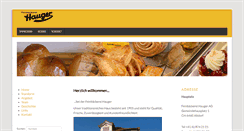 Desktop Screenshot of hauger.ch